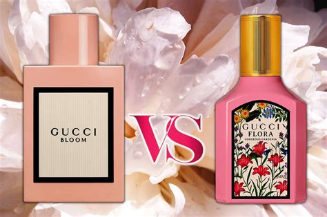 gucci bloom vs flora